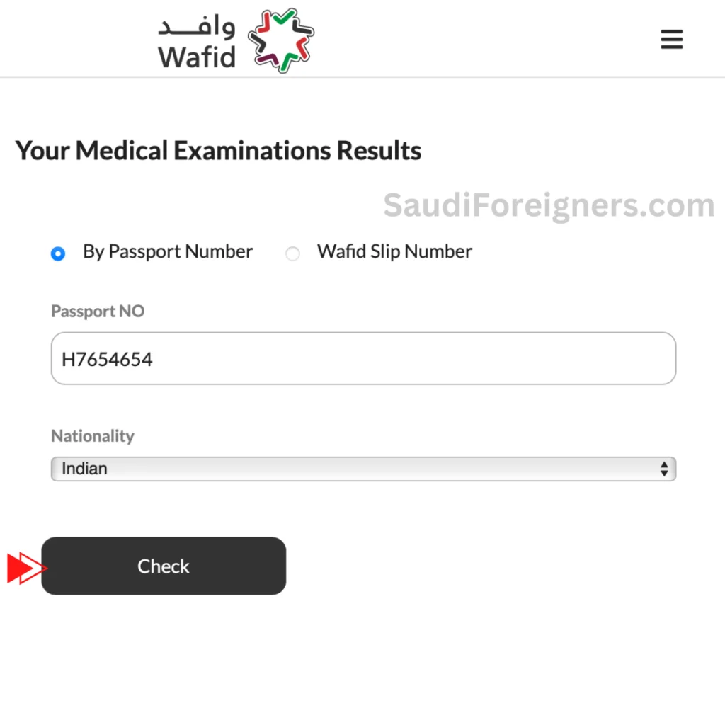 how to check wafid medical report status, gamca, gcchmc
